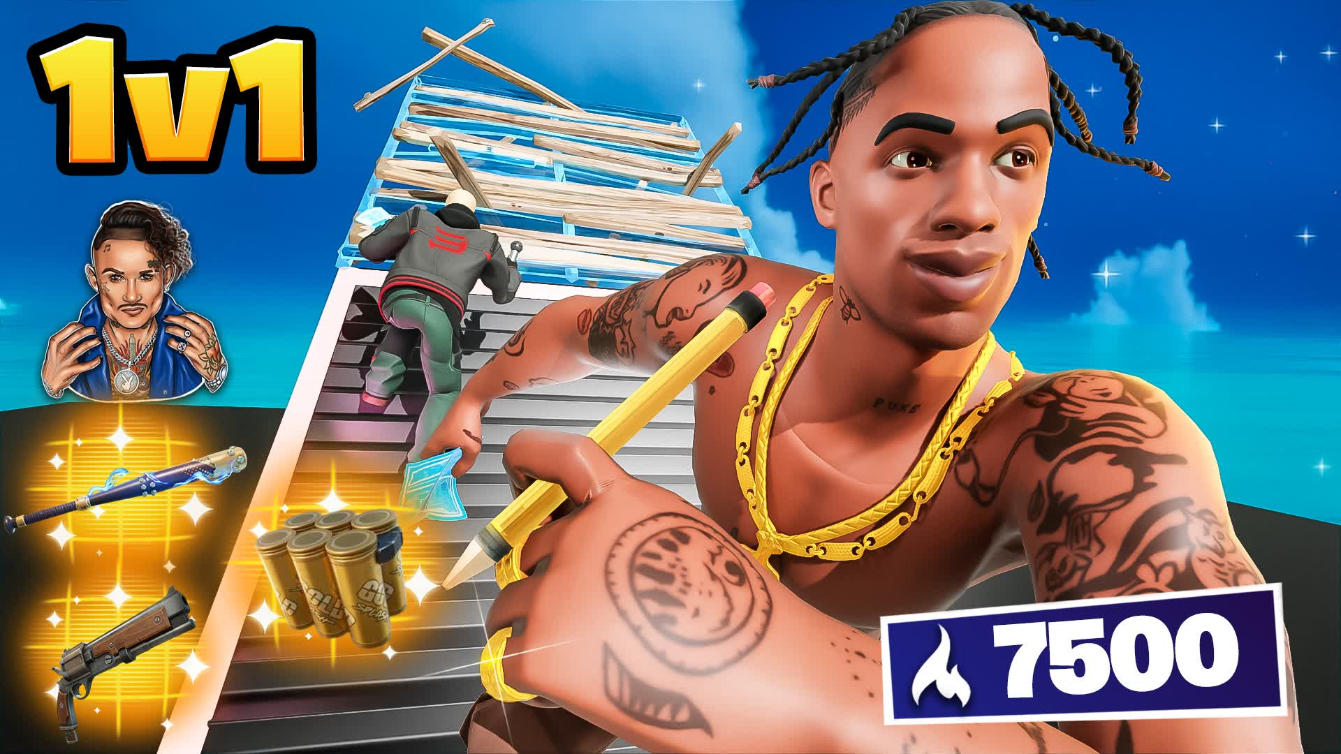 🎧 Alisher 1v1 [New Weapons & 200 PUMP]